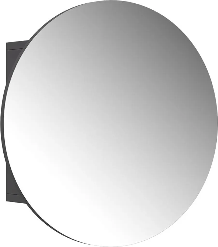 Vicco Specchio Da Bagno Rotondo 50x50 Cm – Bianco, Con Vetro Naturale, Kit Di Montaggio Incluso