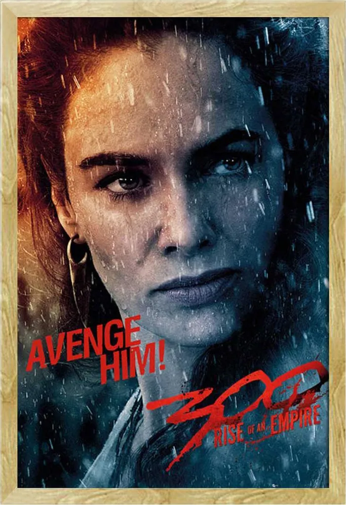 Poster de film avec cadre amovible en MDF hêtre Shinsuke 61x91 cm