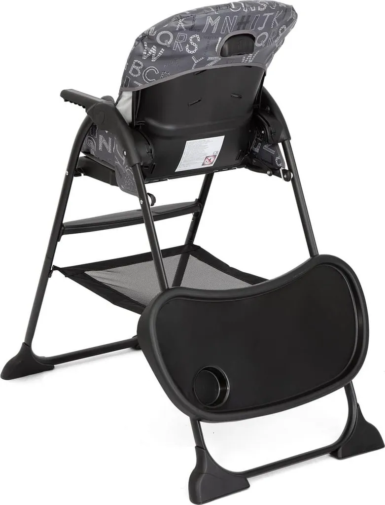 Seggiolone Joie Mimzy Snacker, colore:ABC Charcoal - 4
