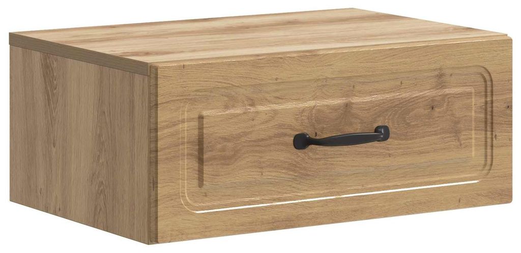 Maison Exclusive - Wandmontierter Nachttisch Artisan-Eiche 49 x 34,5 x 20 cm