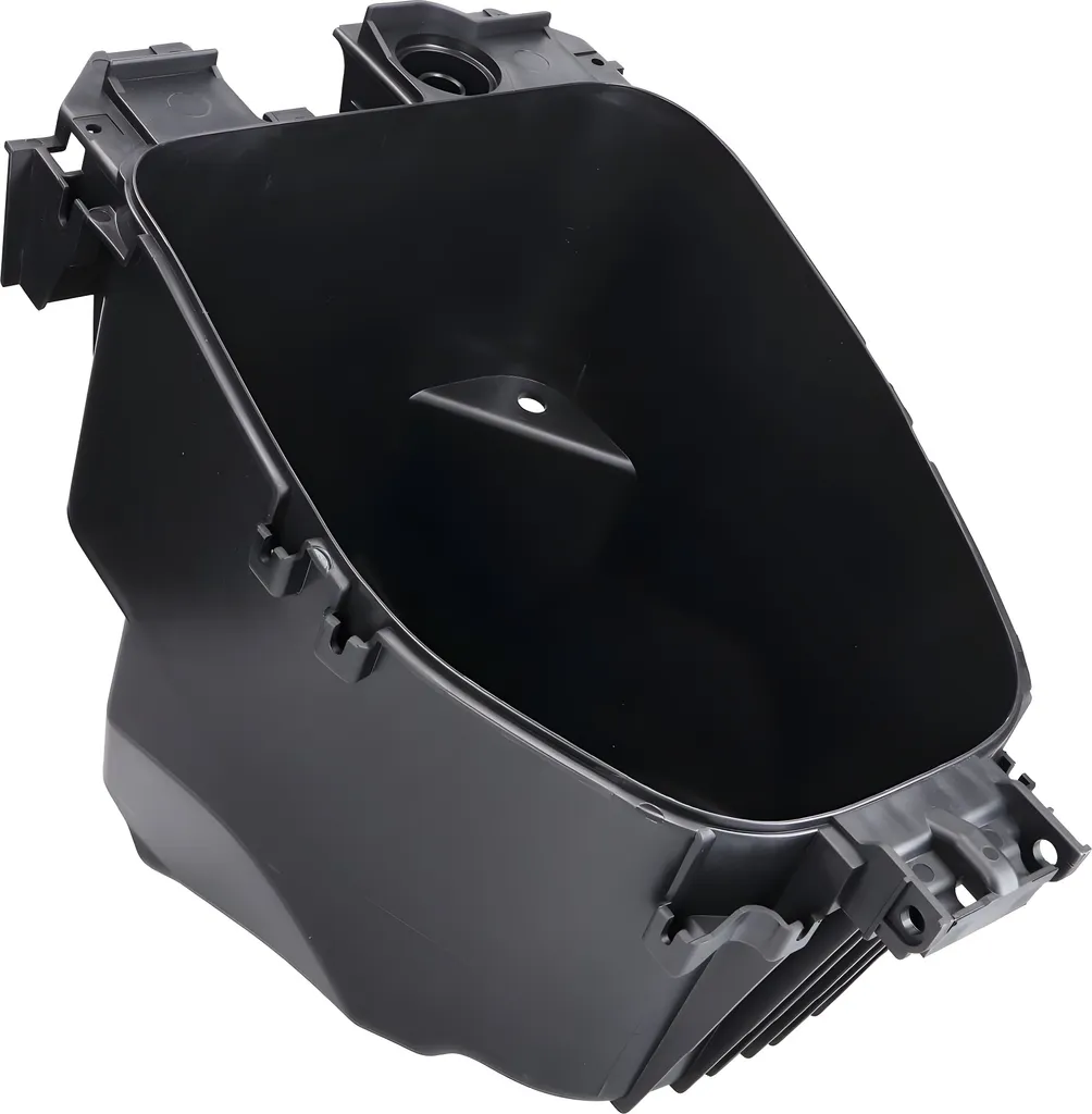 Rangement sous selle pour ranger un casque sur Yamaha Aerox noir