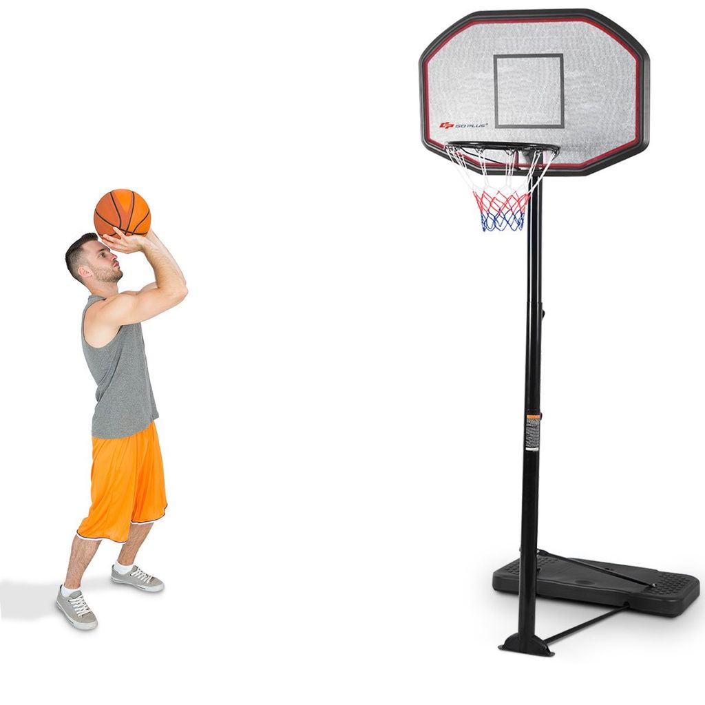 Basketballständer Basketballanlage Basketballkorb mit Höhenverstellbar Ständer 