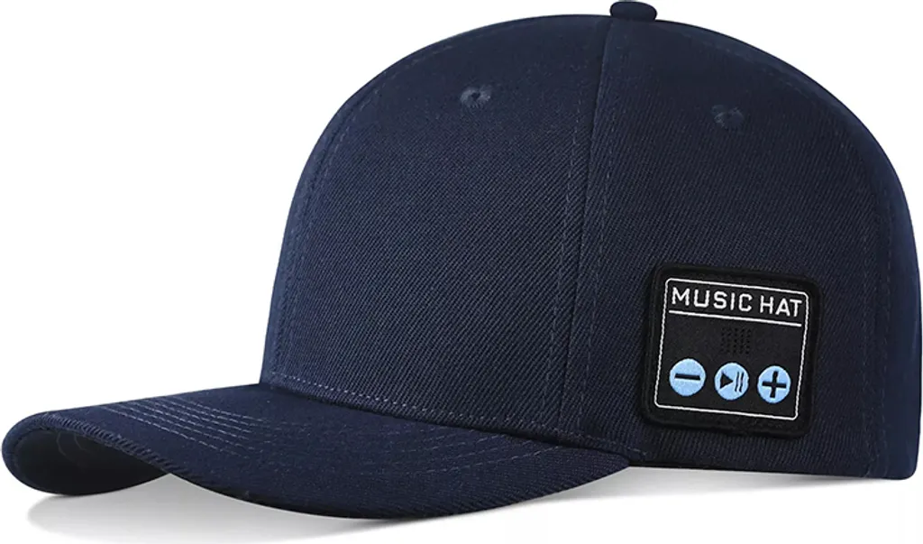 INF YX2 Navy Blue Baseball Cap Bluetooth 5.4 - Audio Smart Wearable