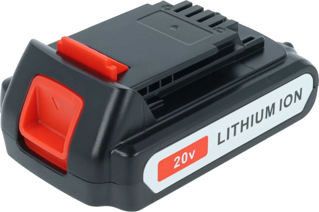 vhbw Akku kompatibel mit Black & Decker SSL20SB-2, ST120, STC1815 Typ 1, ST1823 Typ 1 Werkzeug (2000 mAh, Li-Ion, 20 V)