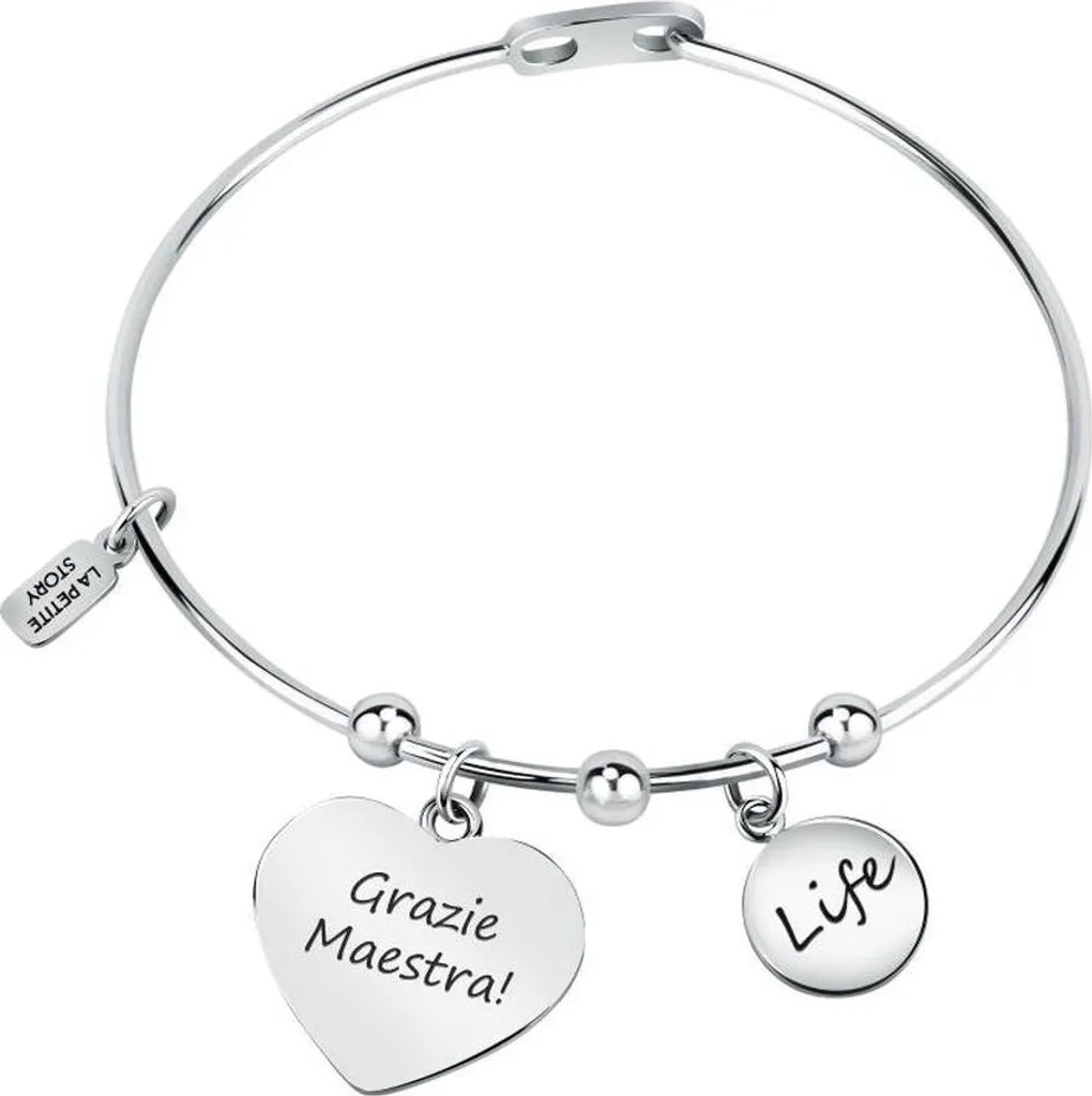 Bracelet Cadeau Femme La Petite Story LPS05ASF70 Argenté Brillant
