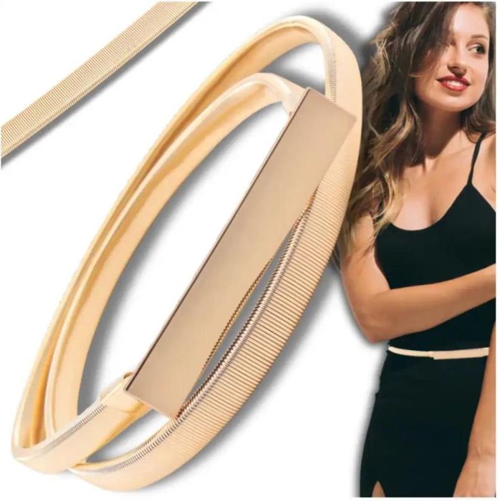 J&W Dekorativer Gürtel für Damen Ansericus beige One size