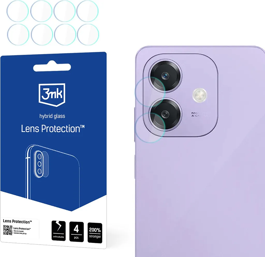 3mk Lens Protection Oppo A40 / A40M / A3 4G | Vetro Fotocamera 7H