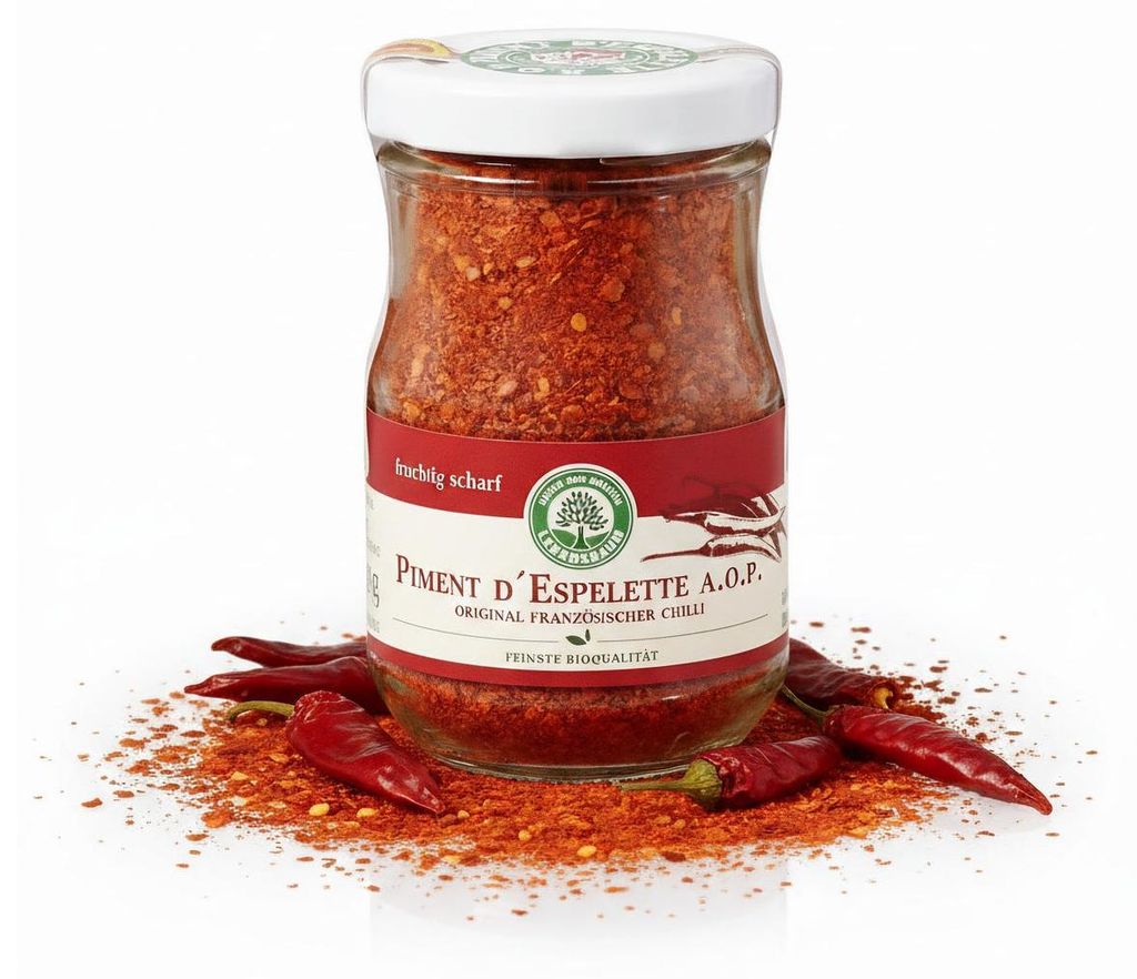 Piment d'Espelette A.O.P. - francúzske chilli, mleté 50g Obrázok produktu 