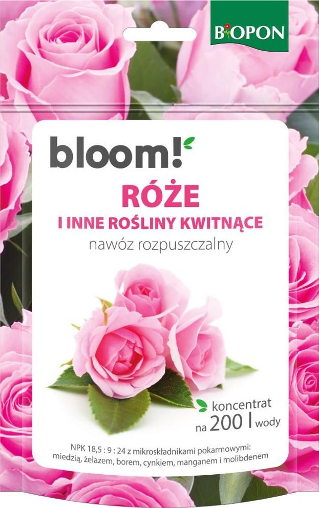 Löslicher Dünger für Rosen, blühende Blumen 200g, üppige, Produktbild 