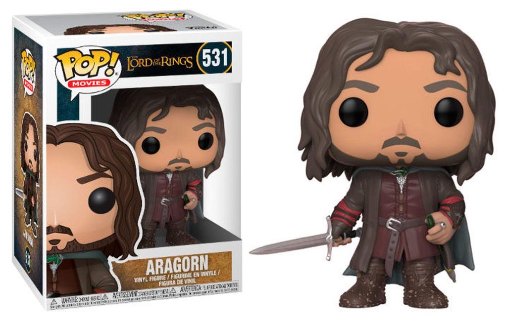 Figurine Funko POP the Lord of the Rings 531 Aragorn Image du produit 