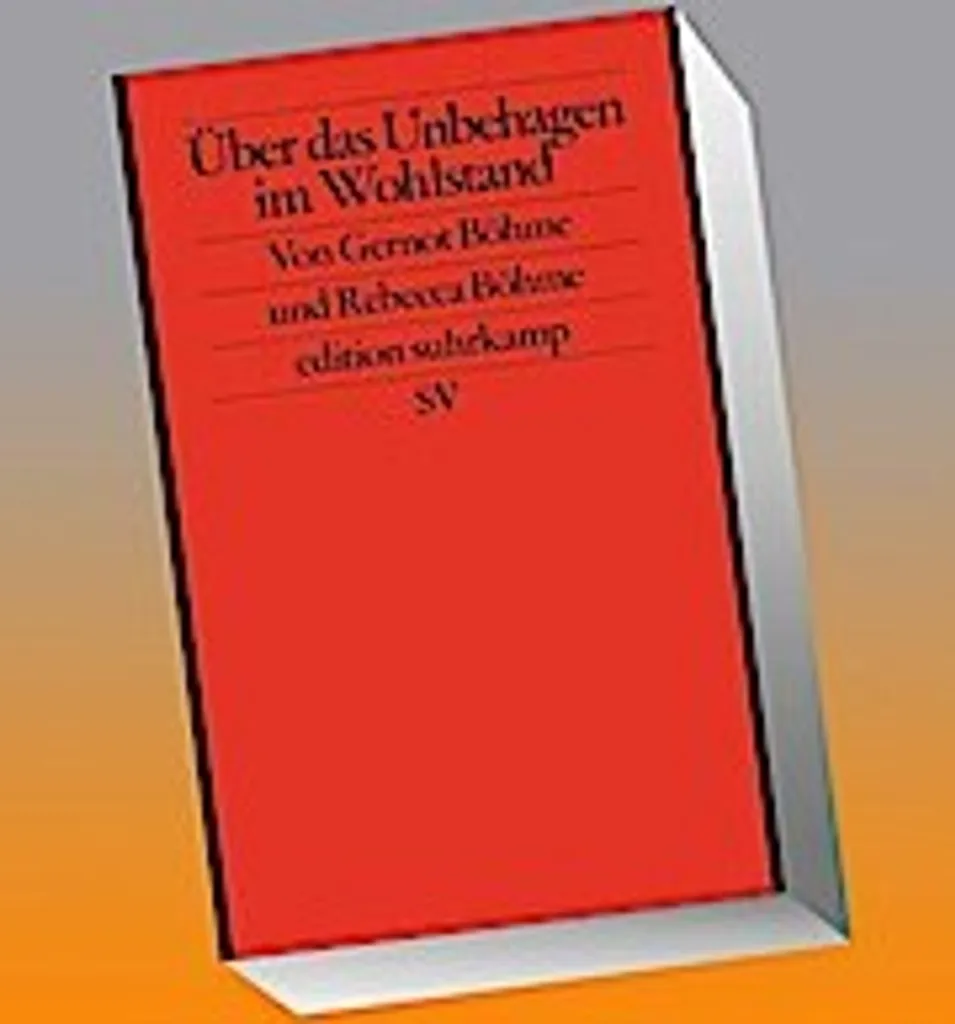 Livre allemand Über das Unbehagen im Wohlstand, Essai de 220 p.