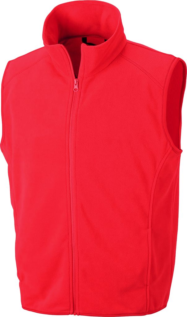 Result Core Mens Micro Vlies Weste PC3013 (S) (Rot)