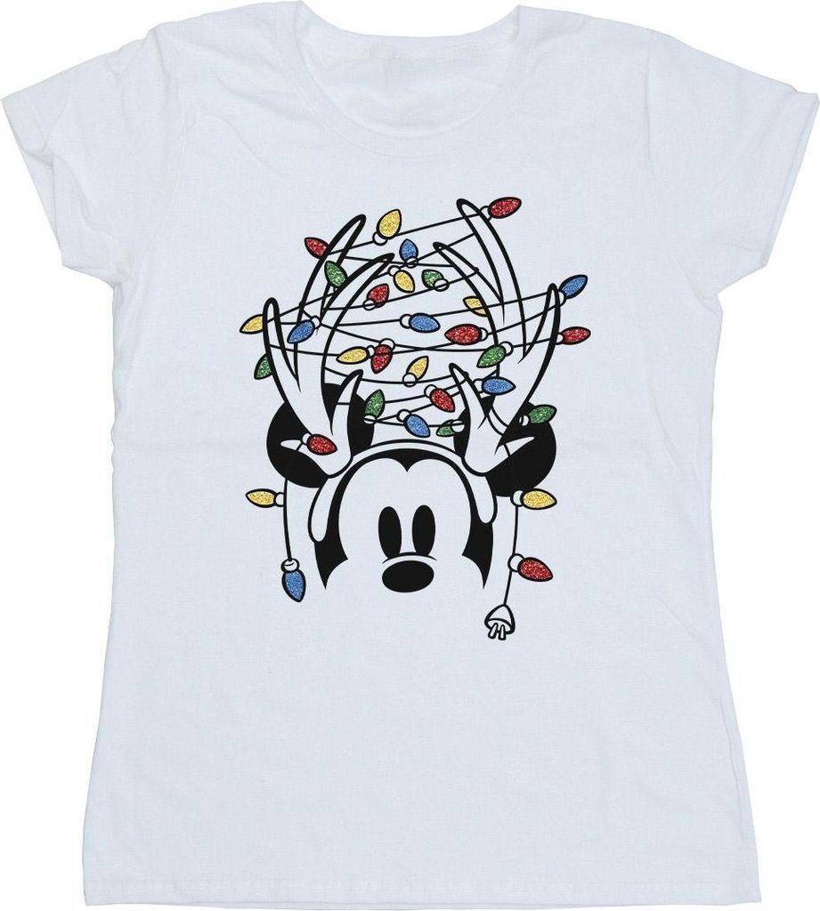 Disney - T-Shirt für Damen BI33427 (M) (Weiß)