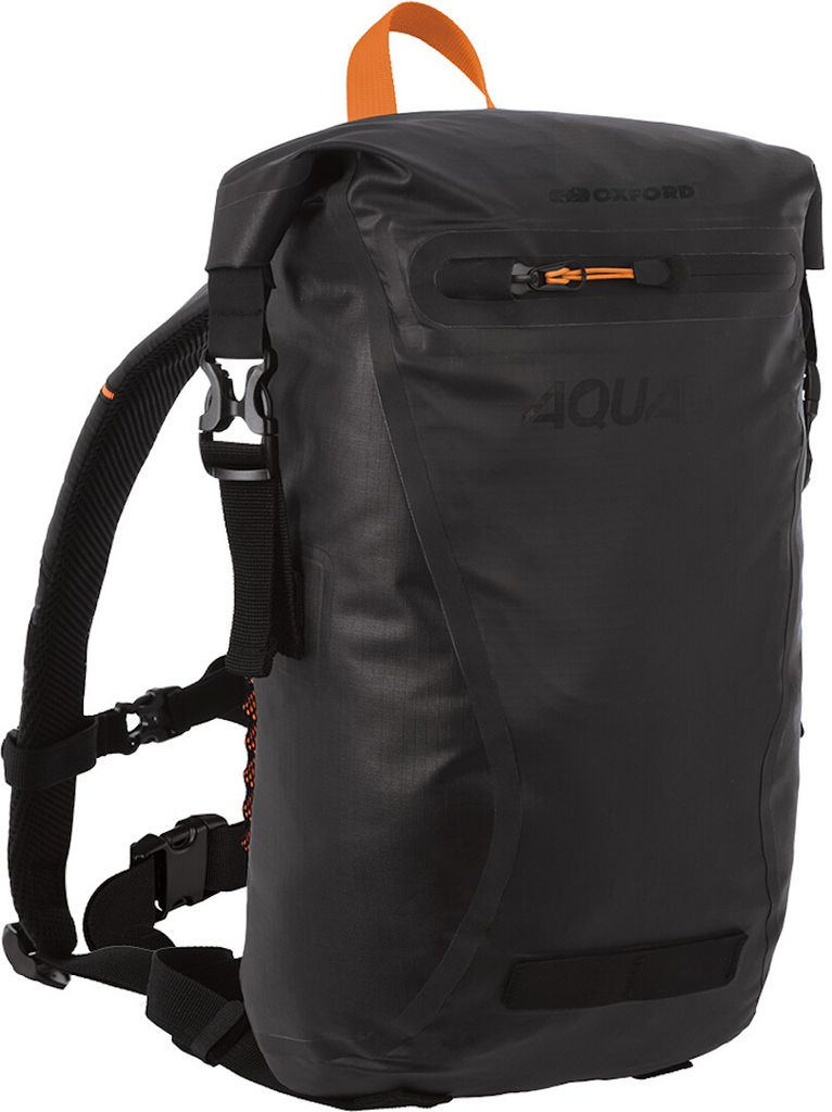 Oxford Rucksack schwarz, Rucksack Aqua Evo" 22 l Volumen, Maße (B x H x T): 46 x 39 x 14 cm"