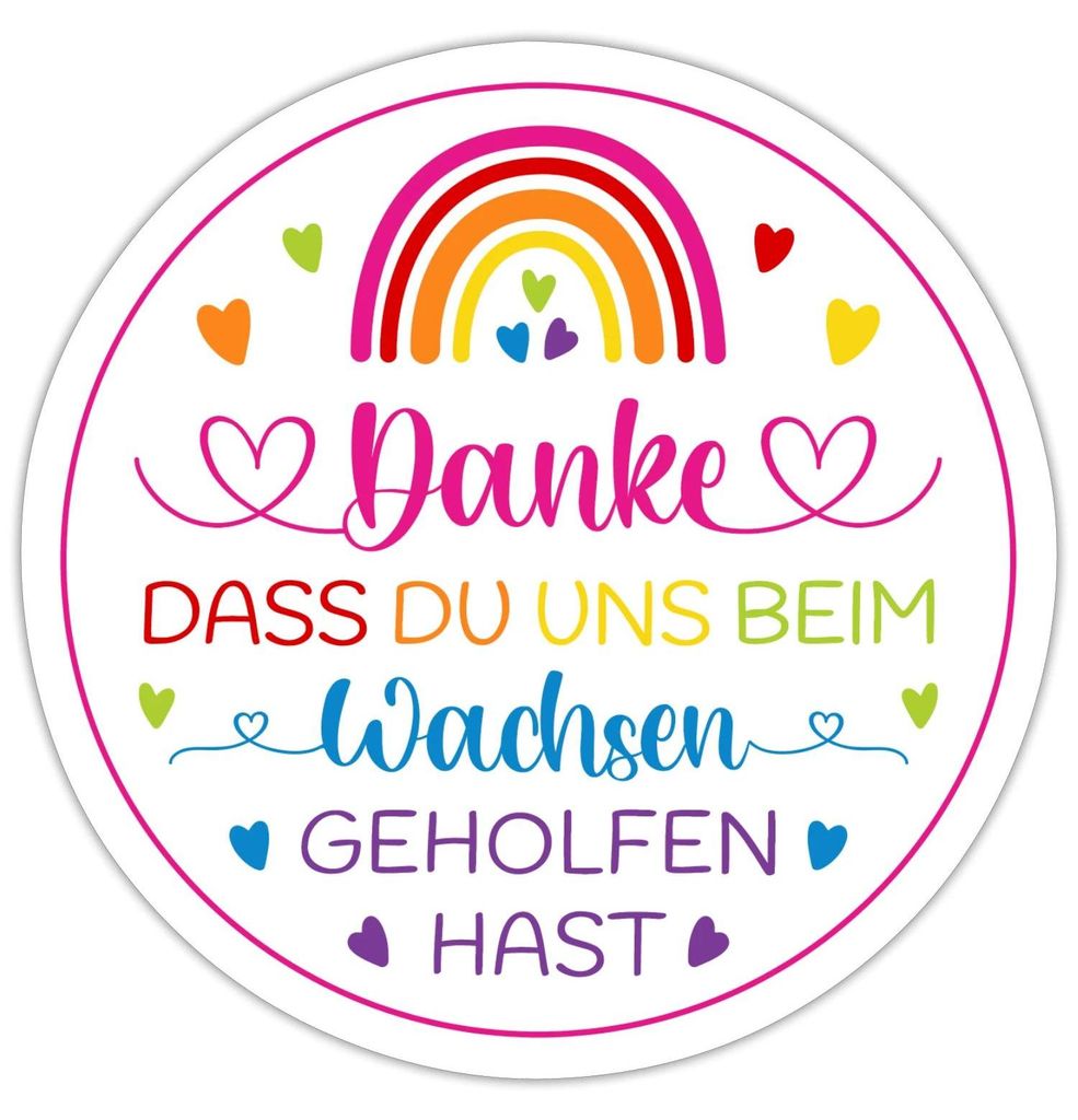 Spreadshirt Danke Dass Du Uns Beim Wachsen Geholfen Hast Produktbild 