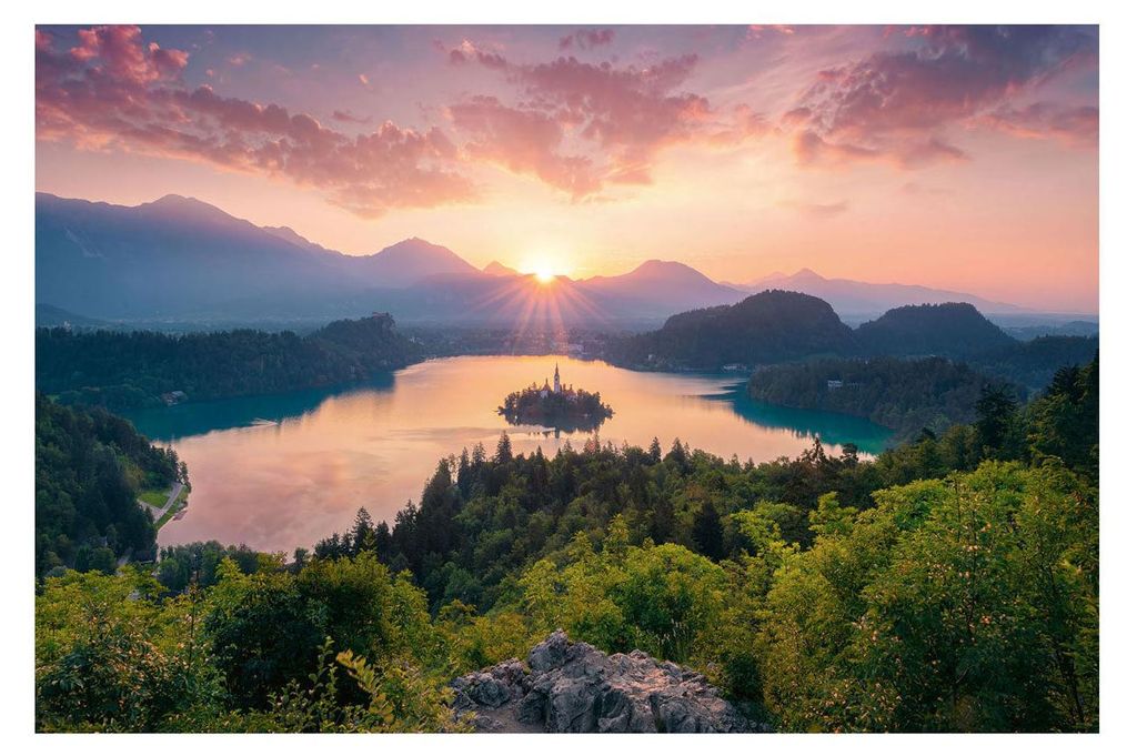 Lago di Bled, Slovenia Immagine del prodotto 