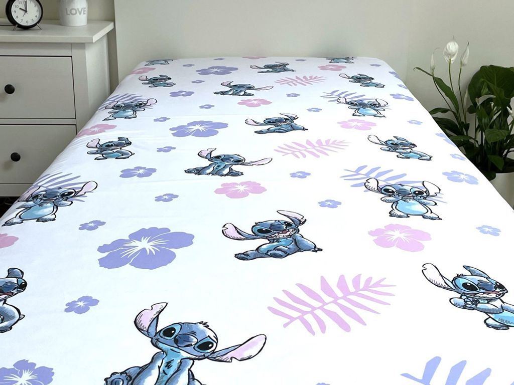 Prostěradlo Lilo and Stitch 90x200x25 cm - bavlna Obrázek produktu 6