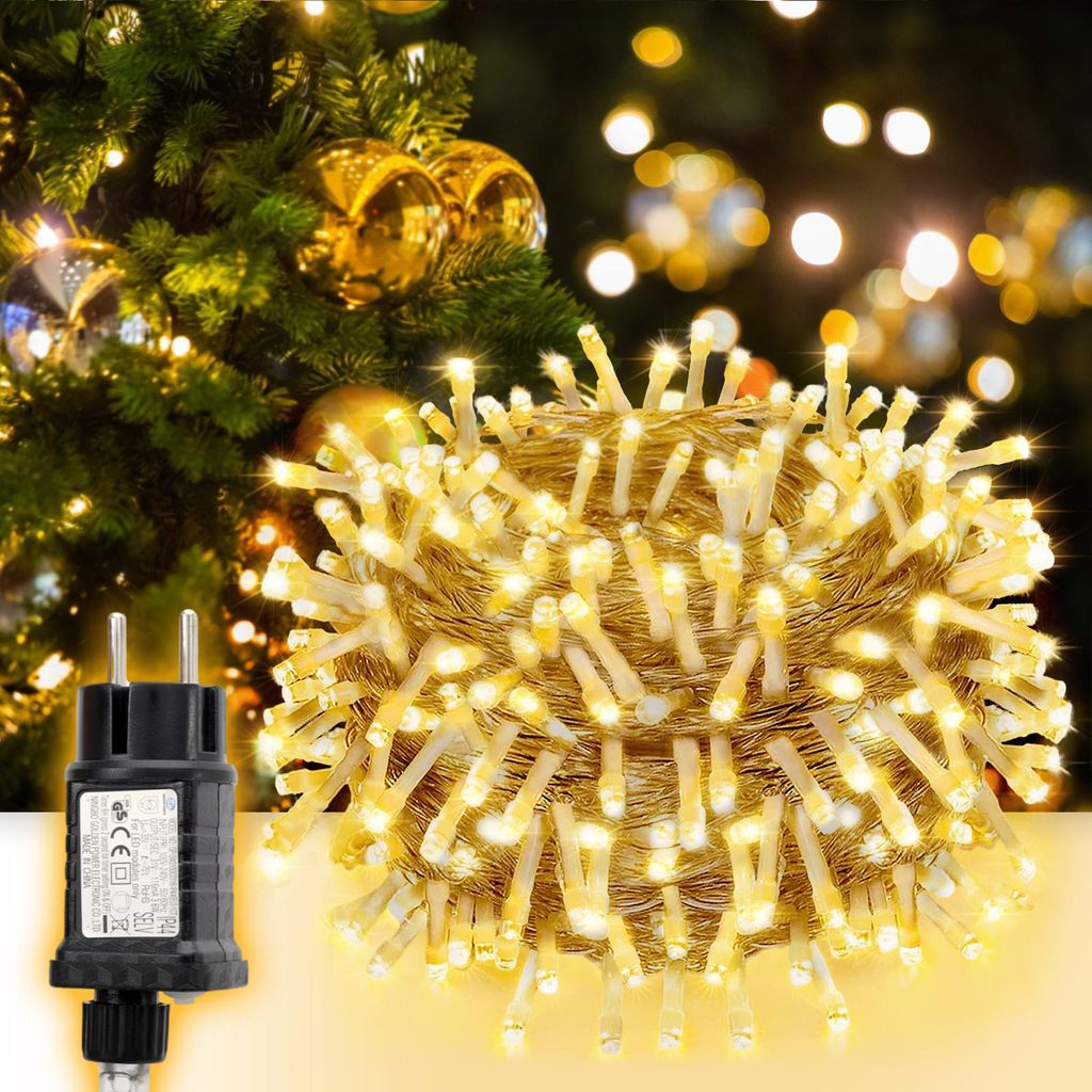 SALCAR 15m 220er LED Lichterkette Weihnachten, für Produktbild 