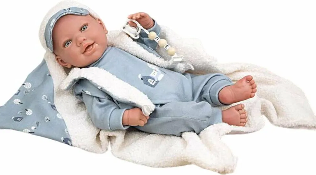 Bébé Poupée Bruno Arias 45 cm : Un Cadeau Durable et Réaliste sans Plastique
