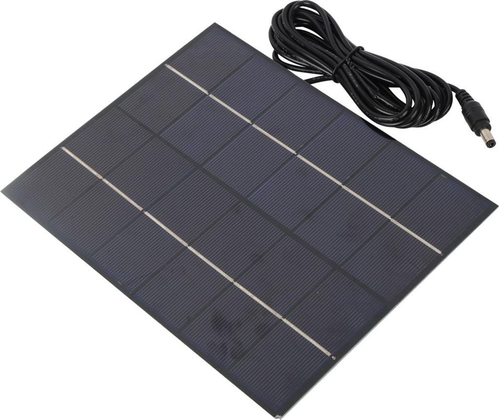 5,5 W 6 V tragbares polykristallines Silizium-Solarpanel Produktbild 