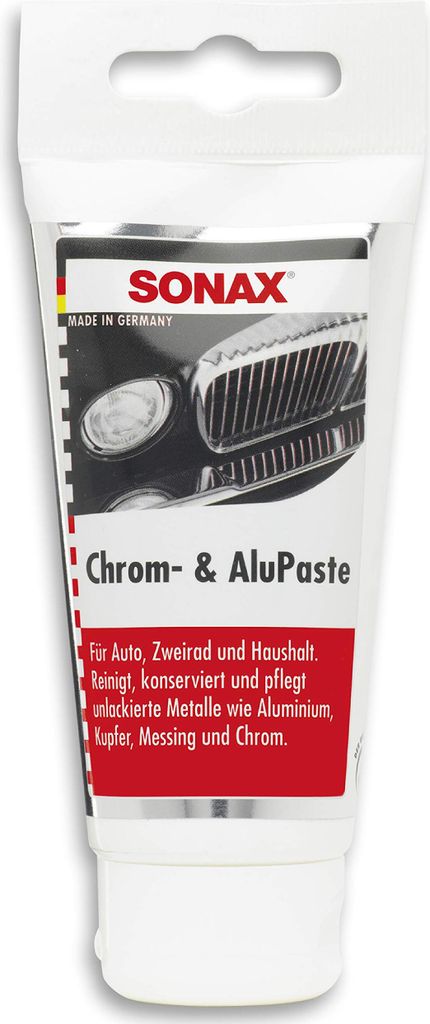 SONAX Pasta do chromu i aluminium 75 ml Zdjęcie produktu 
