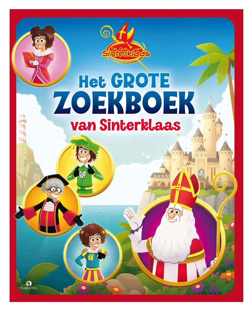 Grand Livre d'Images de Saint-Nicolas Club of Sinterklaas en Format XXL