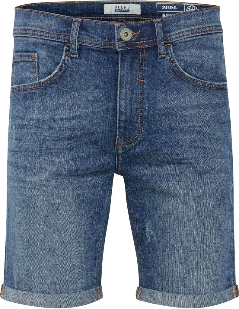 Blend BHLuke Herren Jeans Shorts Kurze Denim Hose Regular Fit