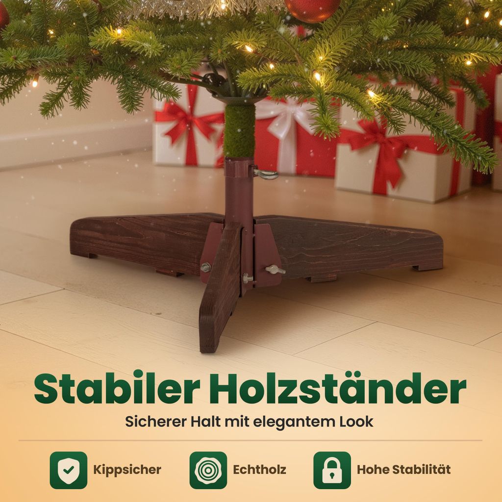 Xonic Knstlicher Weihnachtsbaum 120 cm - 100% Spritzguss