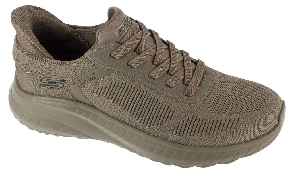 Skechers Slip-Ins: BOBS Squad Chaos - Solid Step 118312-OLV, Sneaker, Herren, Grün
