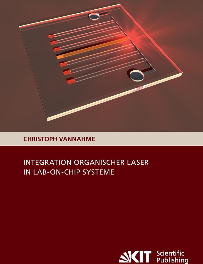 Integration organischer Laser in Lab-on-Chip Systeme
