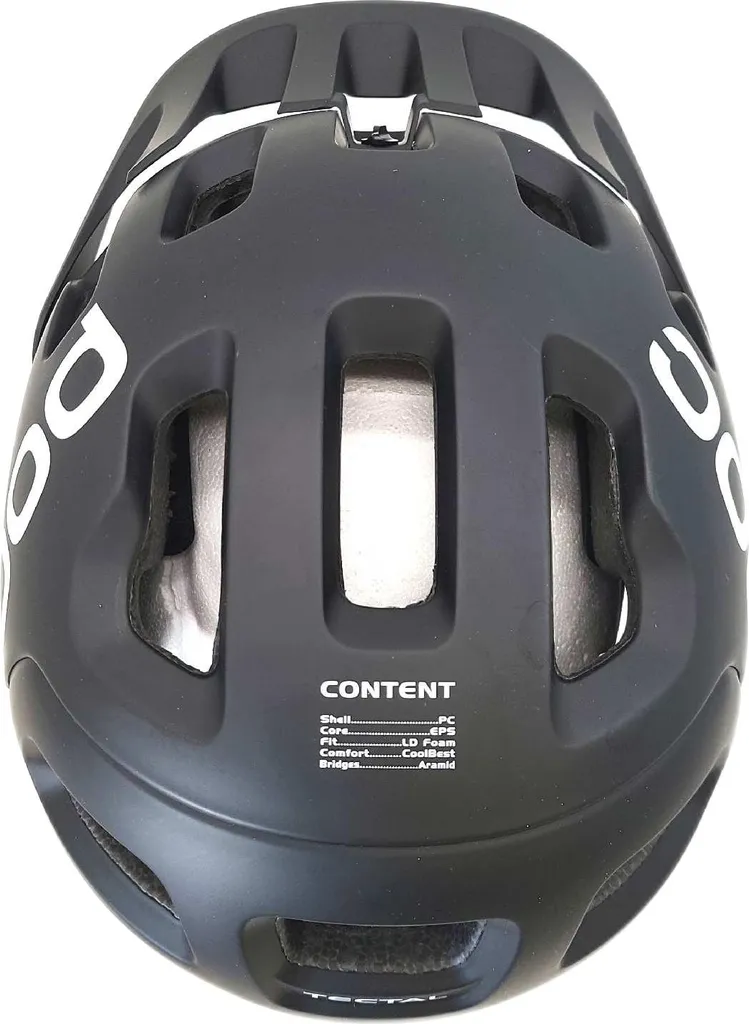 Casque VTT POC Tectal Uranium Black Matt - Protection Trail 51-54cm - 9