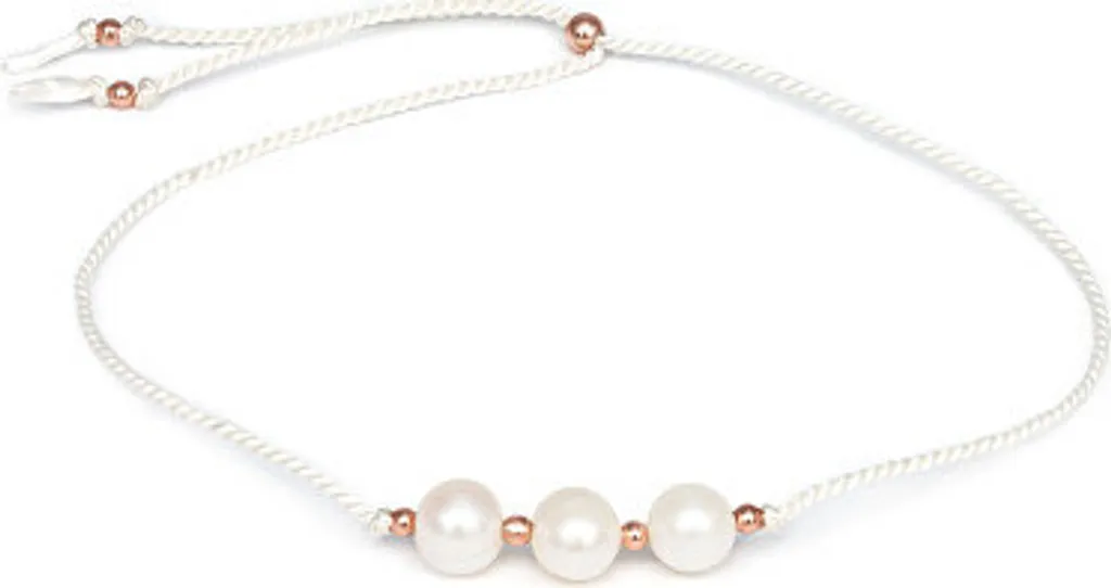 Bracciale con perle HE03R3RG-WH - 2