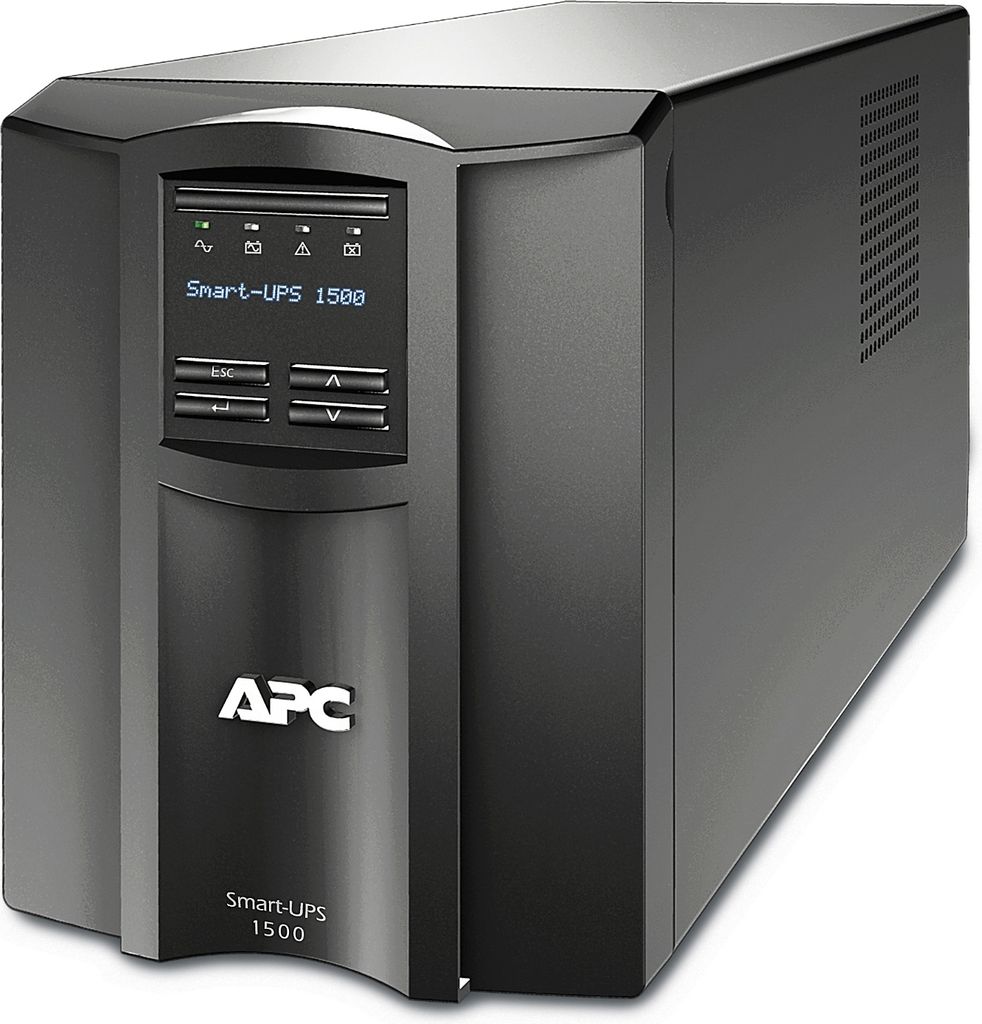 APC Smart-UPS SMT-SmartConnect - SMT1500IC - Unterbrechungsfreie Stromversorgung 1.500VA (Cloud-monitoring fähig, 8 Ausgänge IEC-C13)