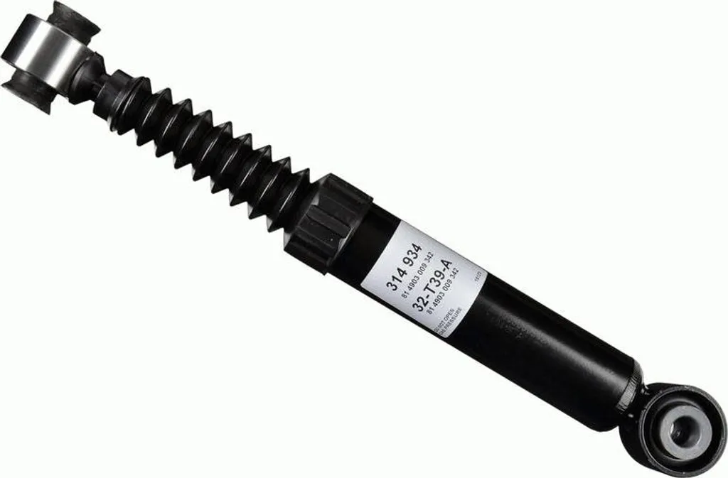 Amortisseur OE 9809033780 SACHS 314 934 à Gaz pour Confort et Sécurité