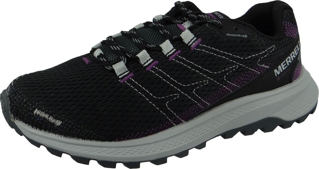 Merrell Damen Sportliche Halbschuhe Fly Strike GTX J067254 Schwarz