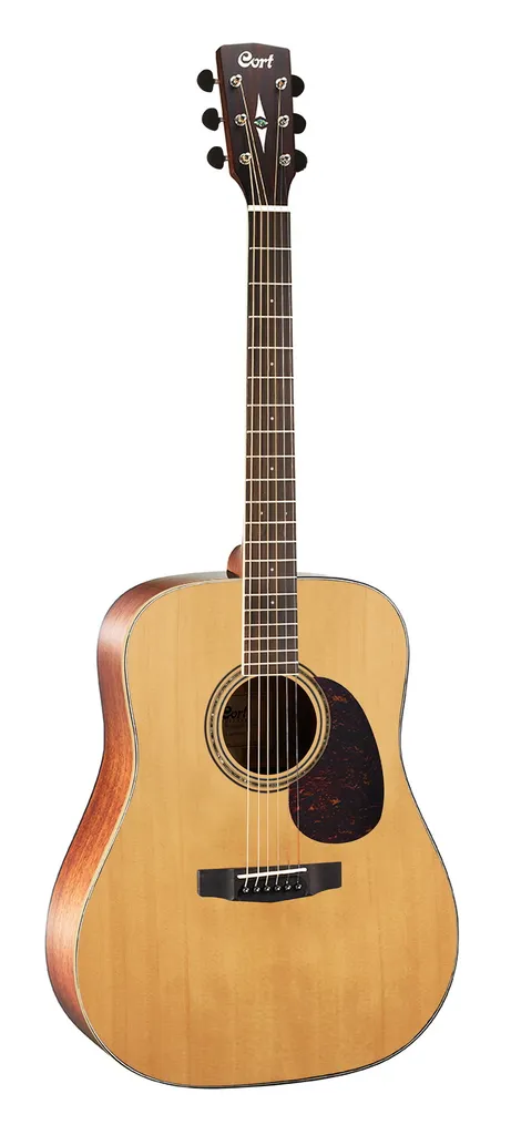 Guitare Folk Cort Earth 100 NS - Table Massive et Finition Satinée