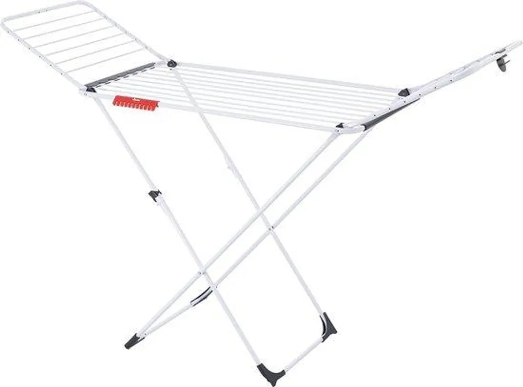 Séchoir accordéon compact pour appartement, 20m de corde à linge