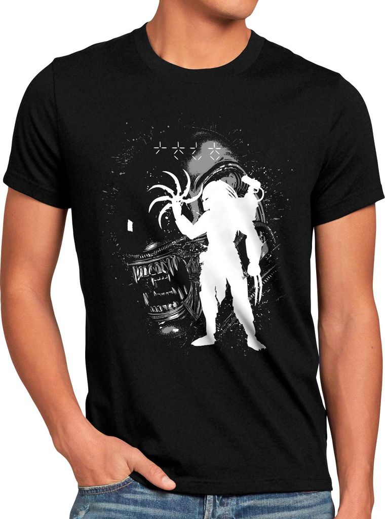 style3 Alien Hunter Supremacy Herren T-Shirt alien predator xenomorph