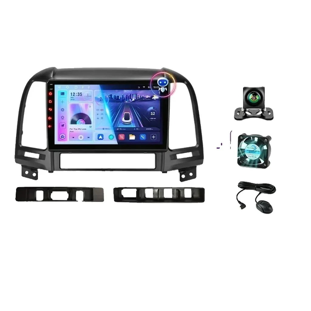 Améliorez votre Hyundai Santa Fe 2 Autoradio GPS Android T10 Fluide