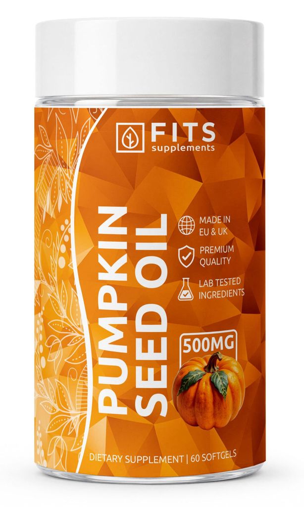 Huile de courge 500 mg, 60 gélules Image du produit 