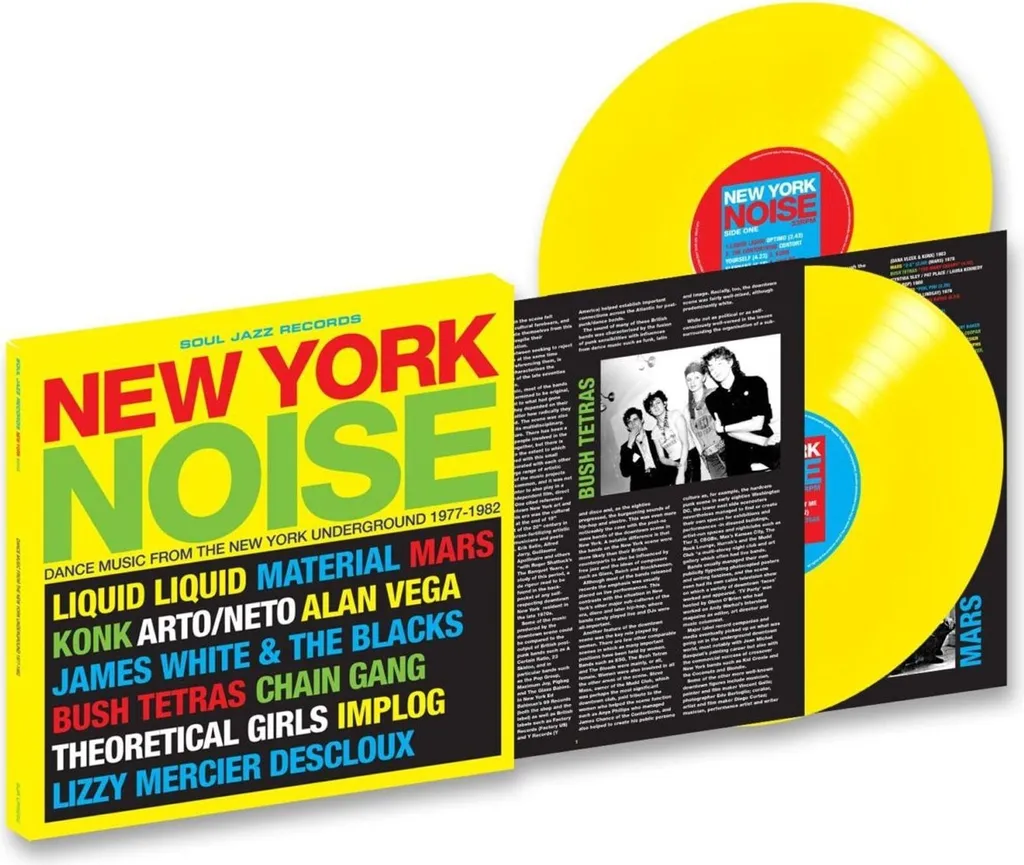 Album Vinyle New York Noise Soul Jazz Records Couleur Jaune LP Rare