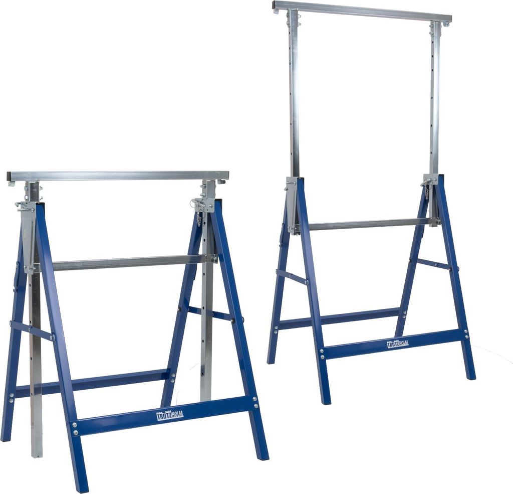 2x Arbeitsbock 7-fach höhenverstellbar bis 400 kg Stahl Produktbild 