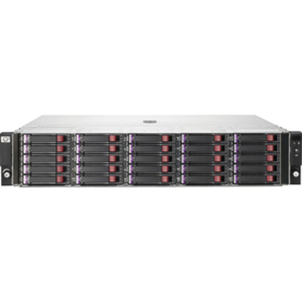 HPE StorageWorks D2700, 15 TB, Serial Attached SCSI (SAS), 16,1 kg, Rack (2U)