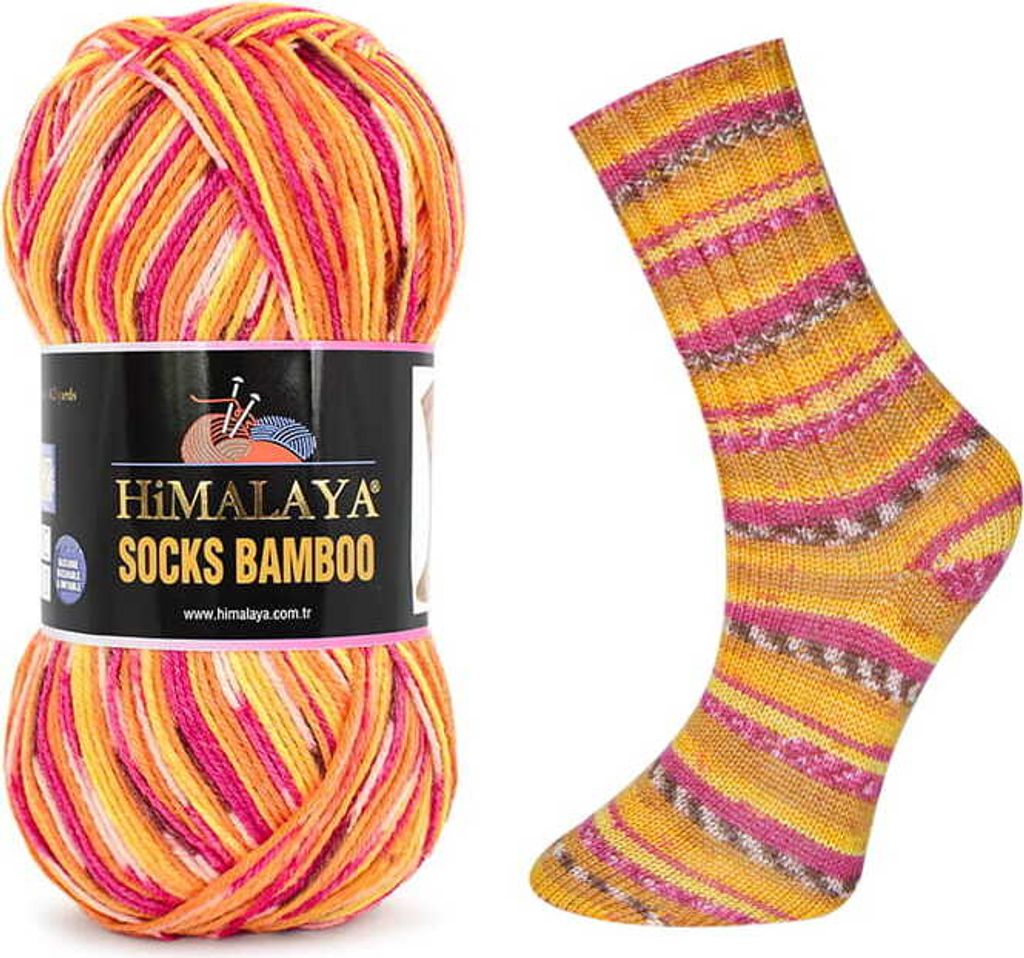 Himalaya Sockenwolle Bamboo 120-01 – Weiche Produktbild 
