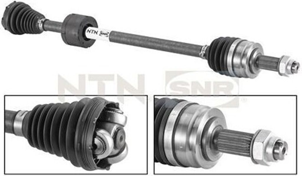 NTN SNR DK58.004 Antriebswelle Vorne Rechts für FIAT Panda Schrägheck (312, 319)