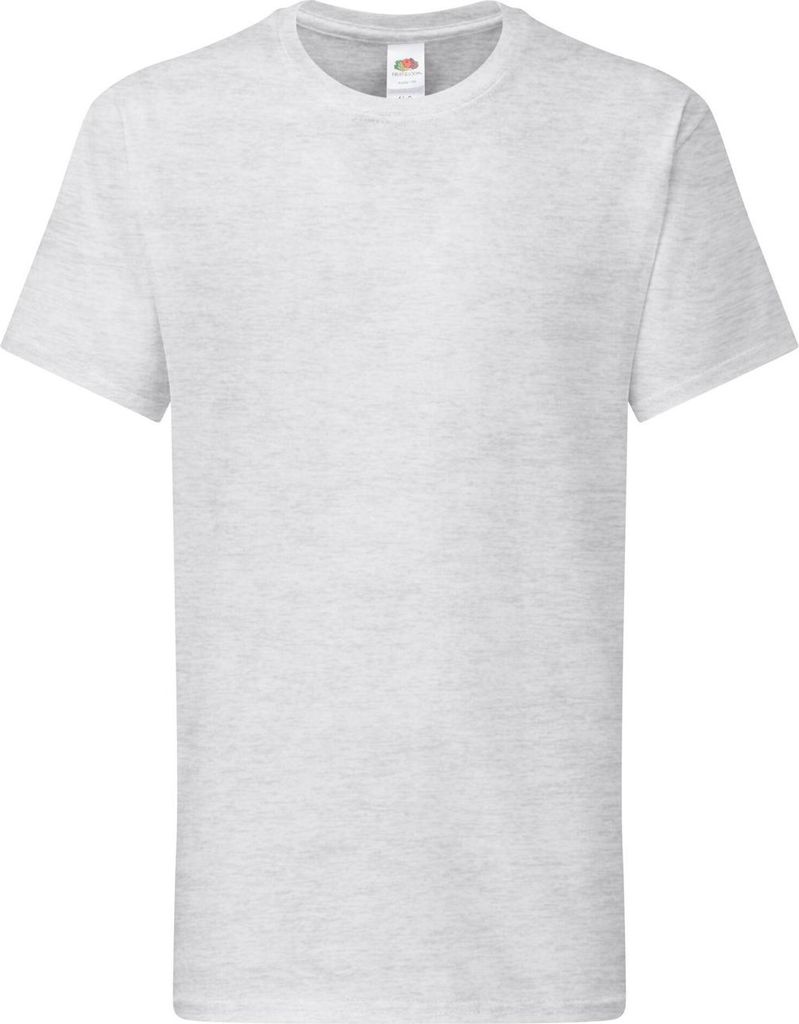 Fruit of the Loom - "Iconic 195" T-Shirt für Kinder BC7356 (104) (Grau meliert)