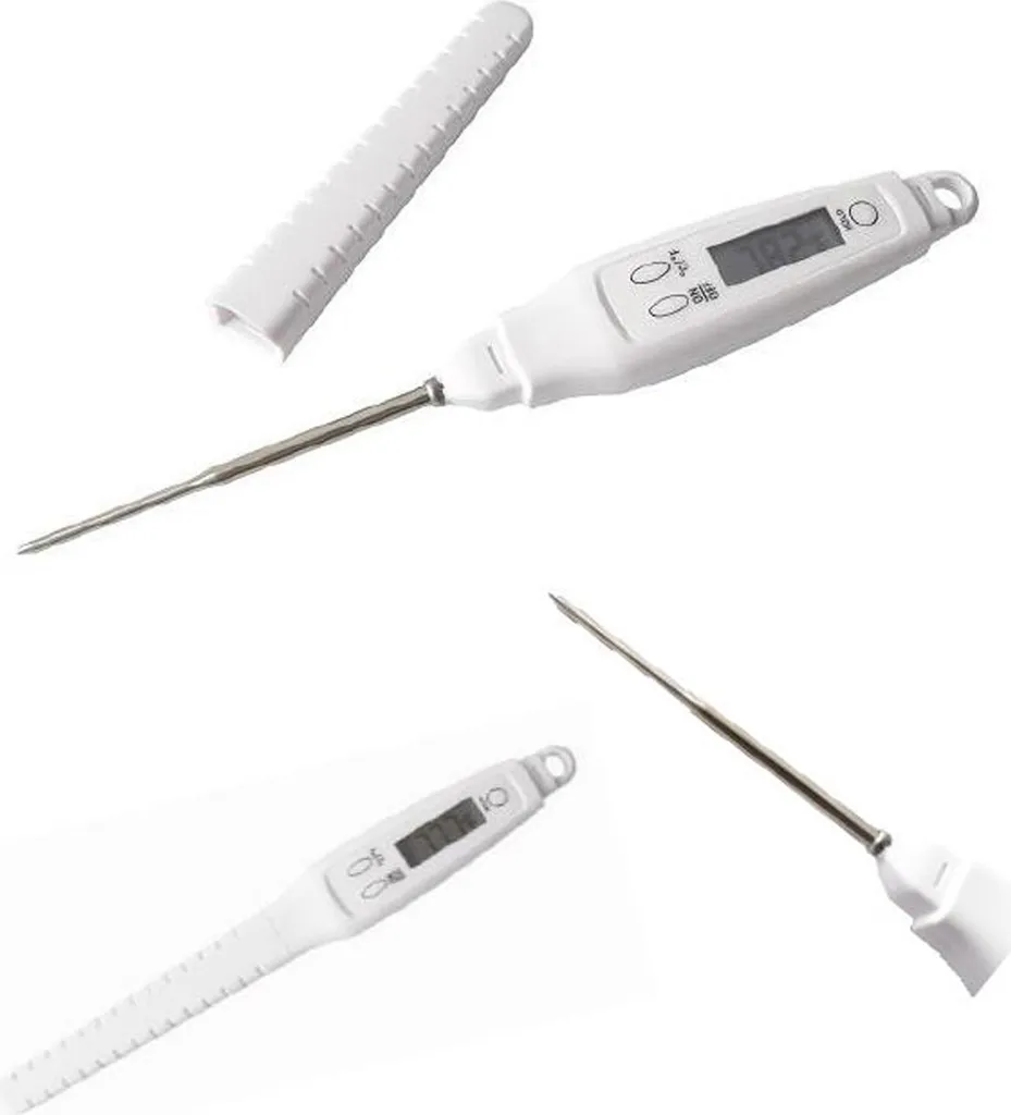 Thermomètre numérique Saro 6023 avec sonde inox et écran LCD clair