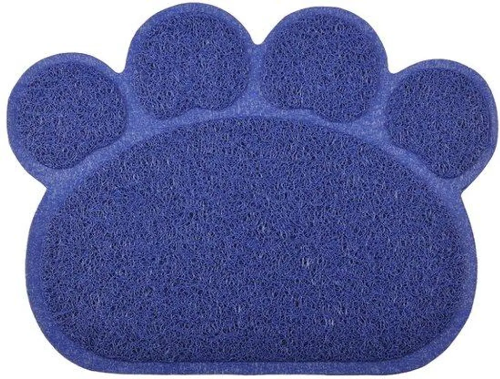 Fini les sols sales avec la gamelle Poot bleu marine 40x29cm antidérapante chat