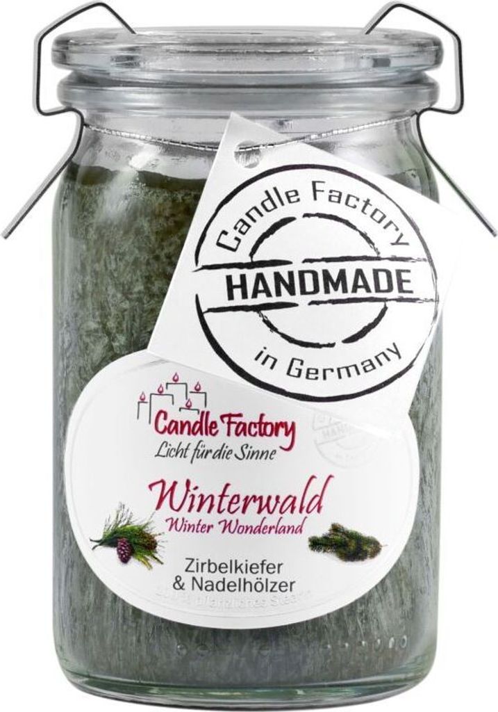 Candle Factory Baby Jumbo Winterwald Duftkerze Dekokerze Produktbild 