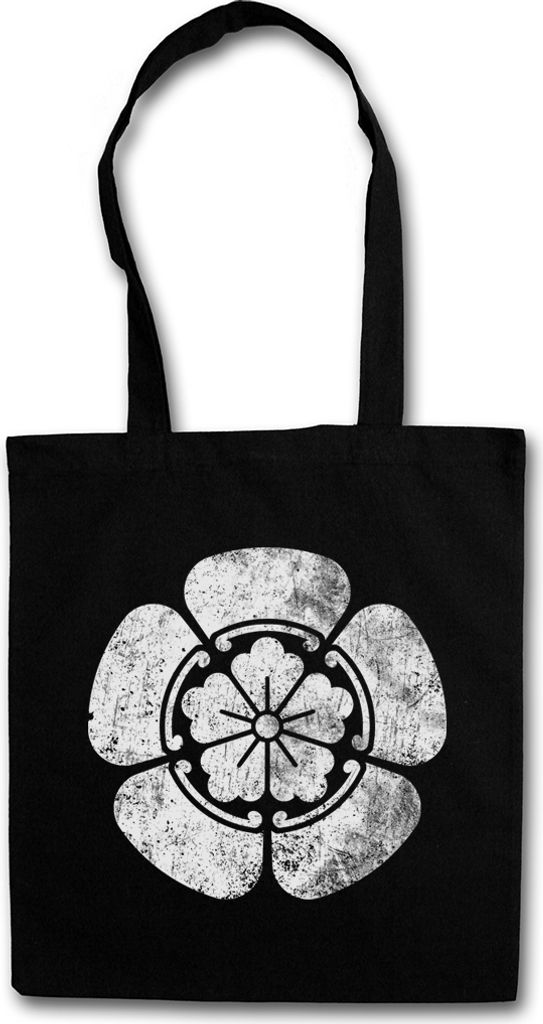 Urban Backwoods Oda Clan Mon Logo, Stofftasche, Farbe: Schwarz